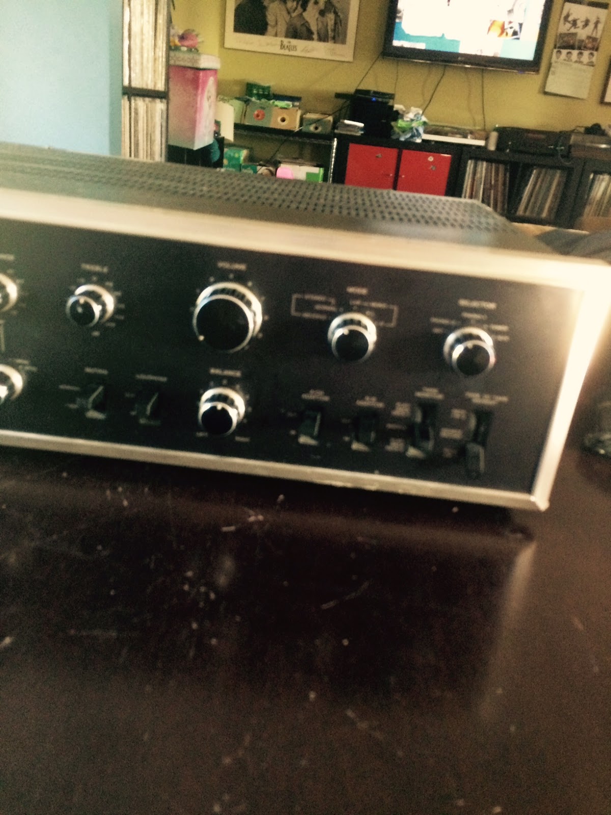 Maritime Vinyl: Sansui AU-8500 Integrated Amplifier